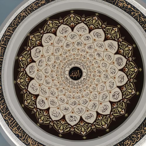 Contoh Ornamen Bagian Dalam Kubah